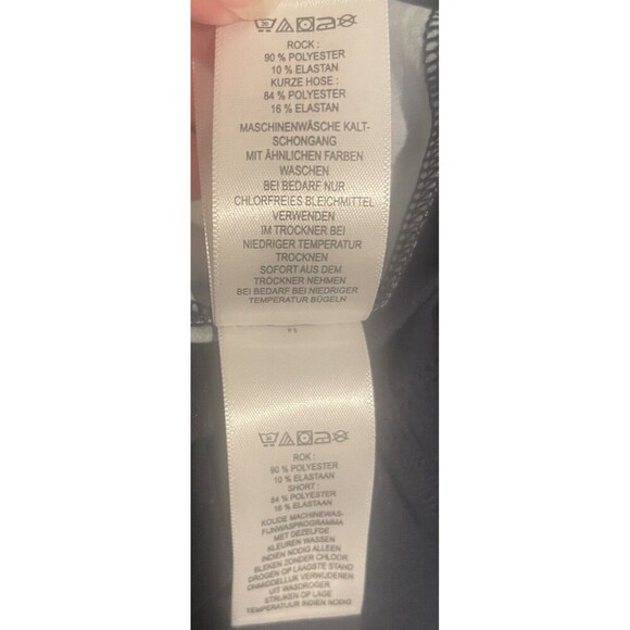 Tommy Bahama Active Skort Women’s M Leaf Print Navy Lined Shorts Pocket Stretch - Picture 12 of 12